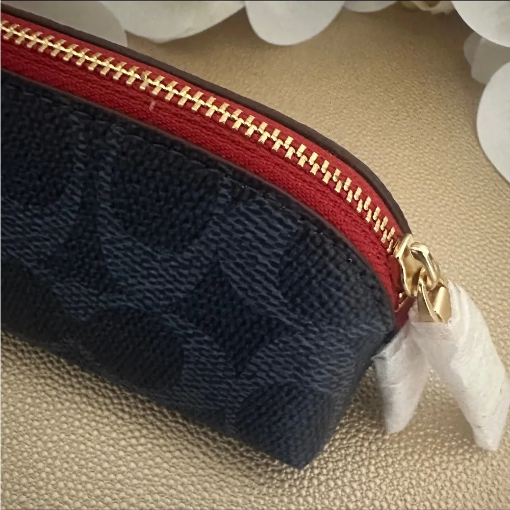 NWT ♥️💙 Coach LIMITED EDITION Signature Coach Notebook & Case • Denim & Bold Red